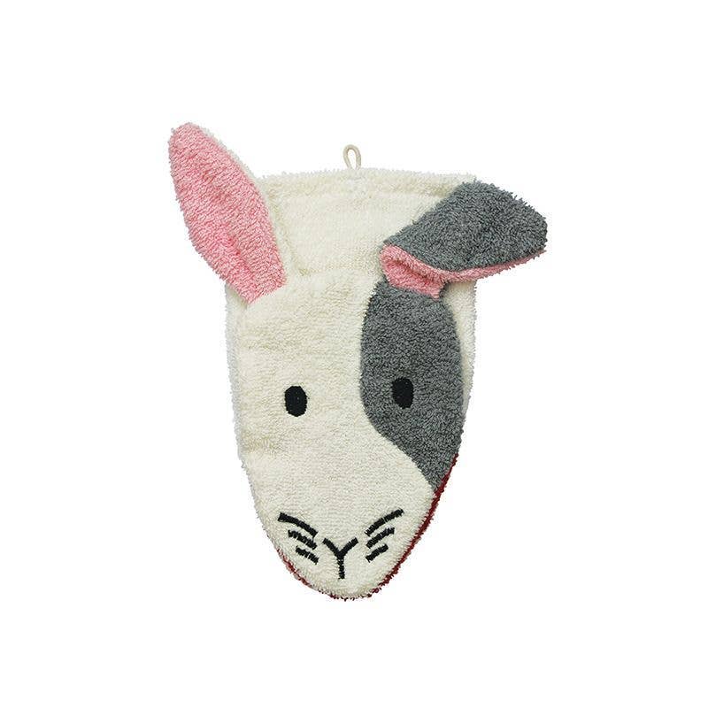 Organic Cotton Animal Washcloth - Rabbit