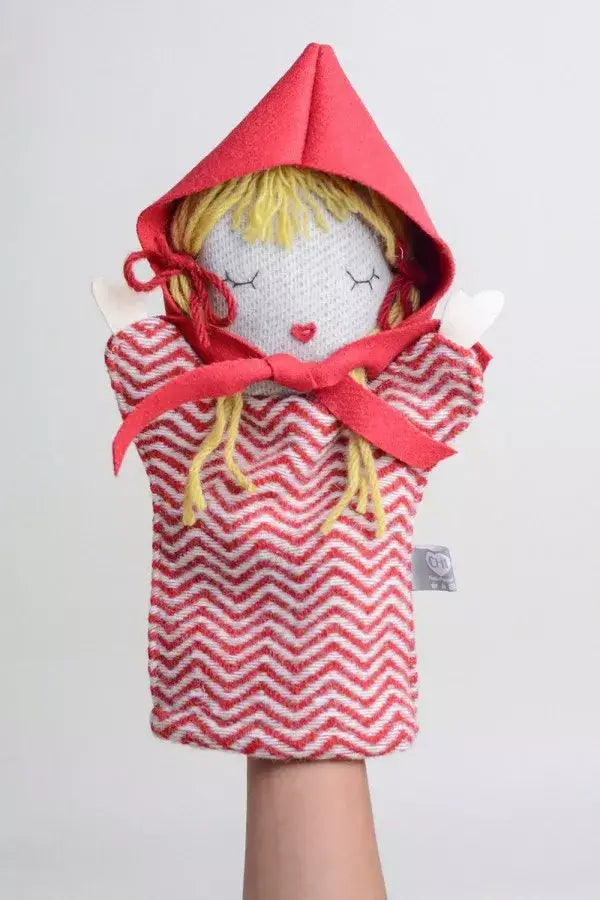 Wool Hand Puppet | Little Red Riding Hood