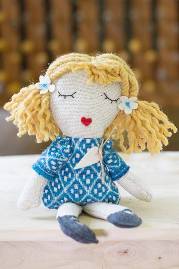 Handmade Wool Doll Dolly