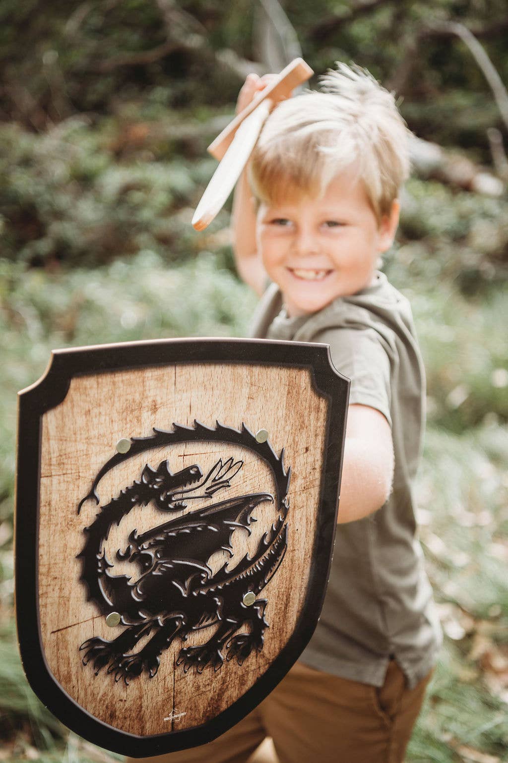 Wooden Play Escutcheon Shields