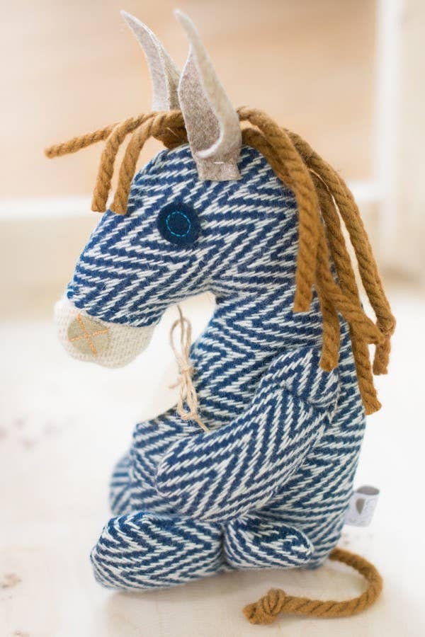 Handmade Wool Doll Donkey