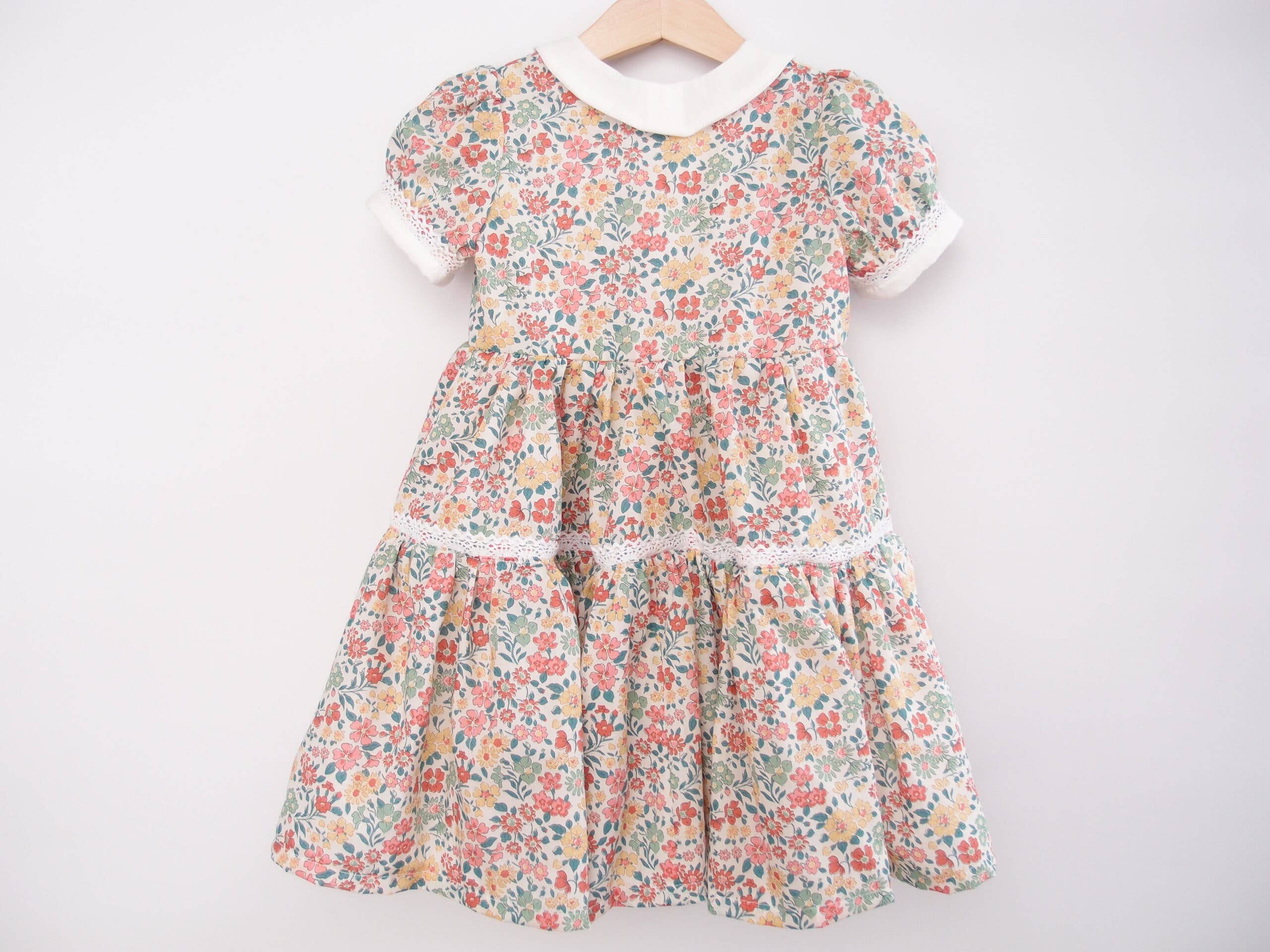 Annabelle Girl Dress Made With Liberty Fabric