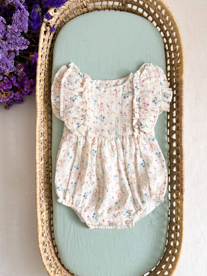 Muslin Ruffle Romper