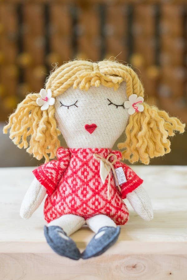 Handmade Wool Doll Dolly