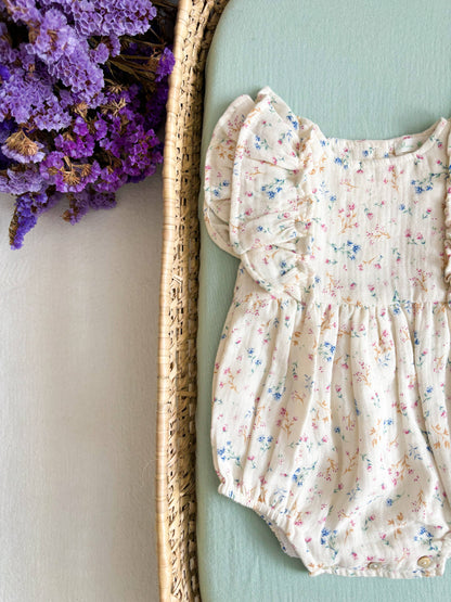 Muslin Ruffle Romper