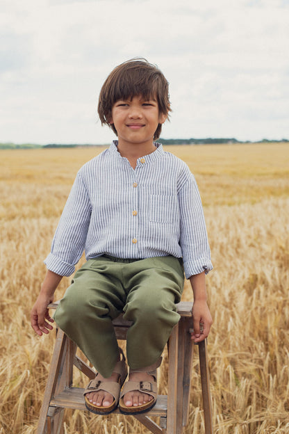 The Arsene Shirt in Linen Cotton