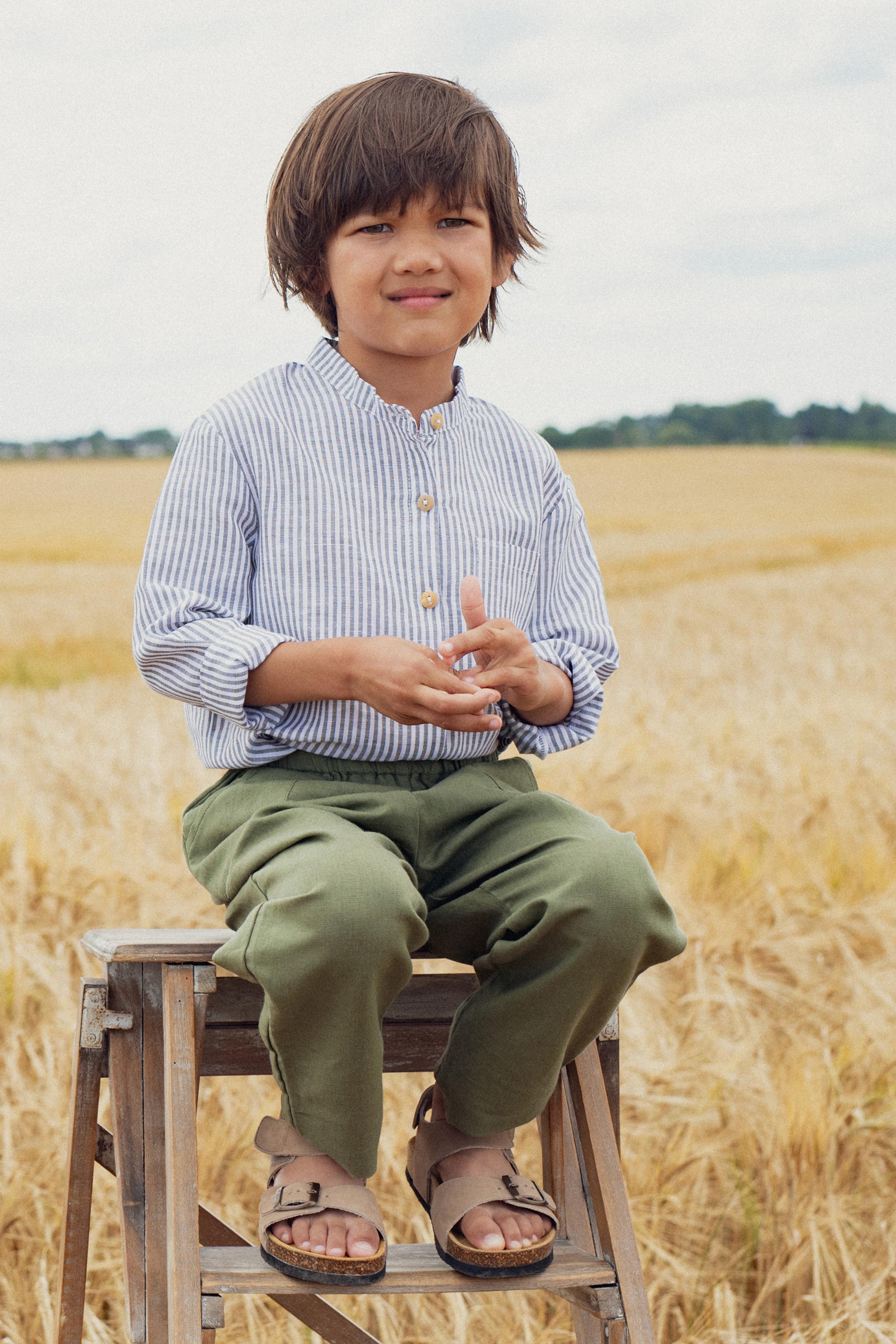 The Arsene Shirt in Linen Cotton