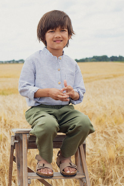 The Arsene Shirt in Linen Cotton