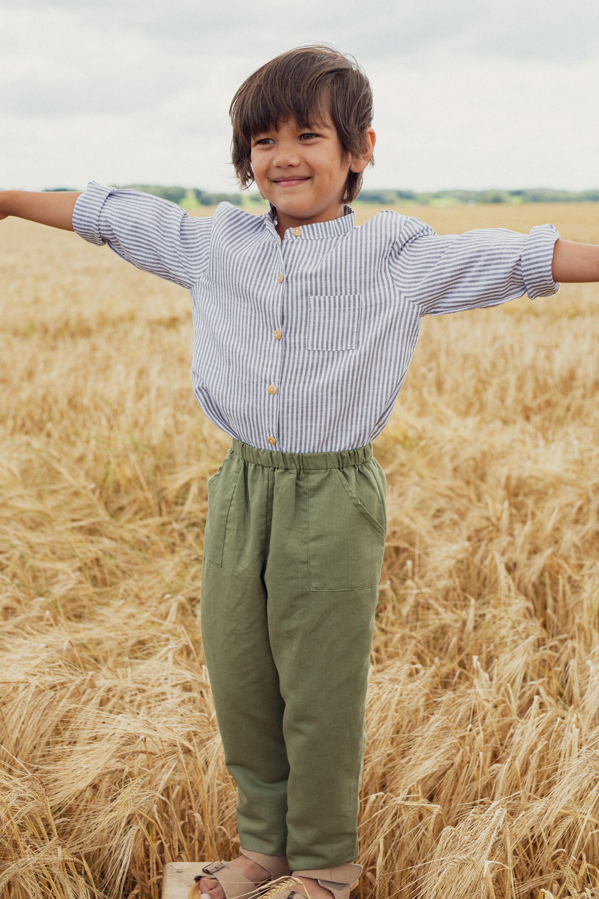 The Arsene Shirt in Linen Cotton