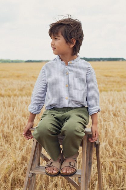 The Arsene Shirt in Linen Cotton