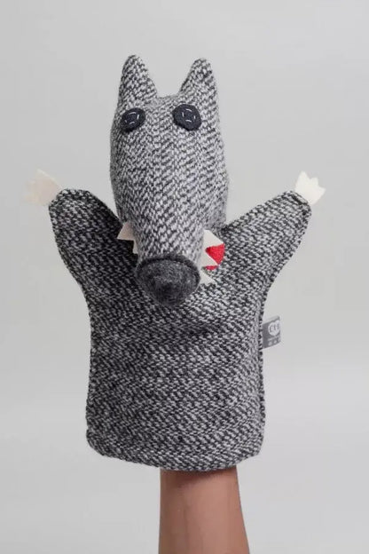 Wool Hand Puppet | Big Bad Wolf